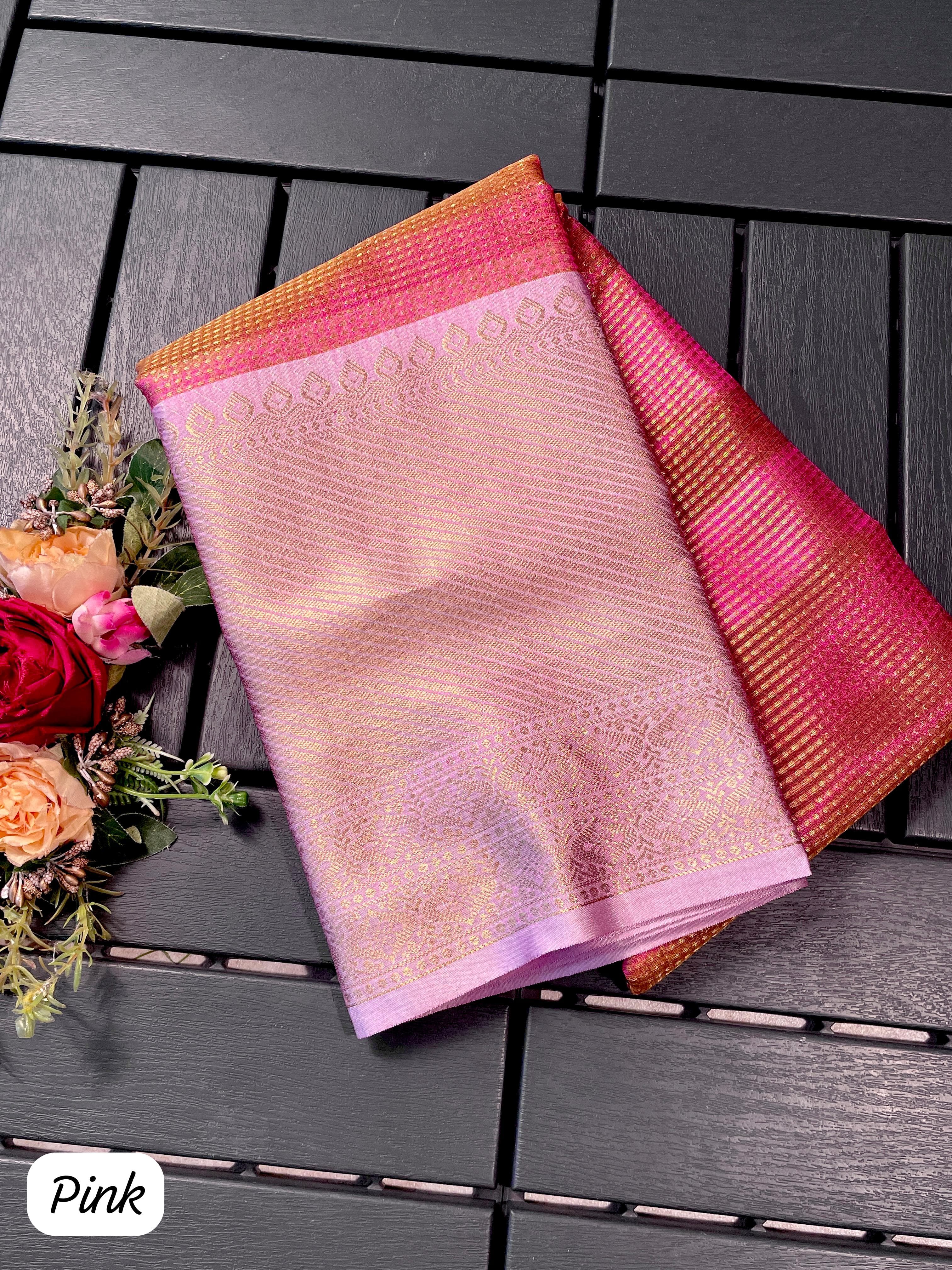 Beautiful Premium Banarsi Handloom Silk Saree