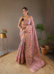 Beautiful Printed Soft Silk Saree