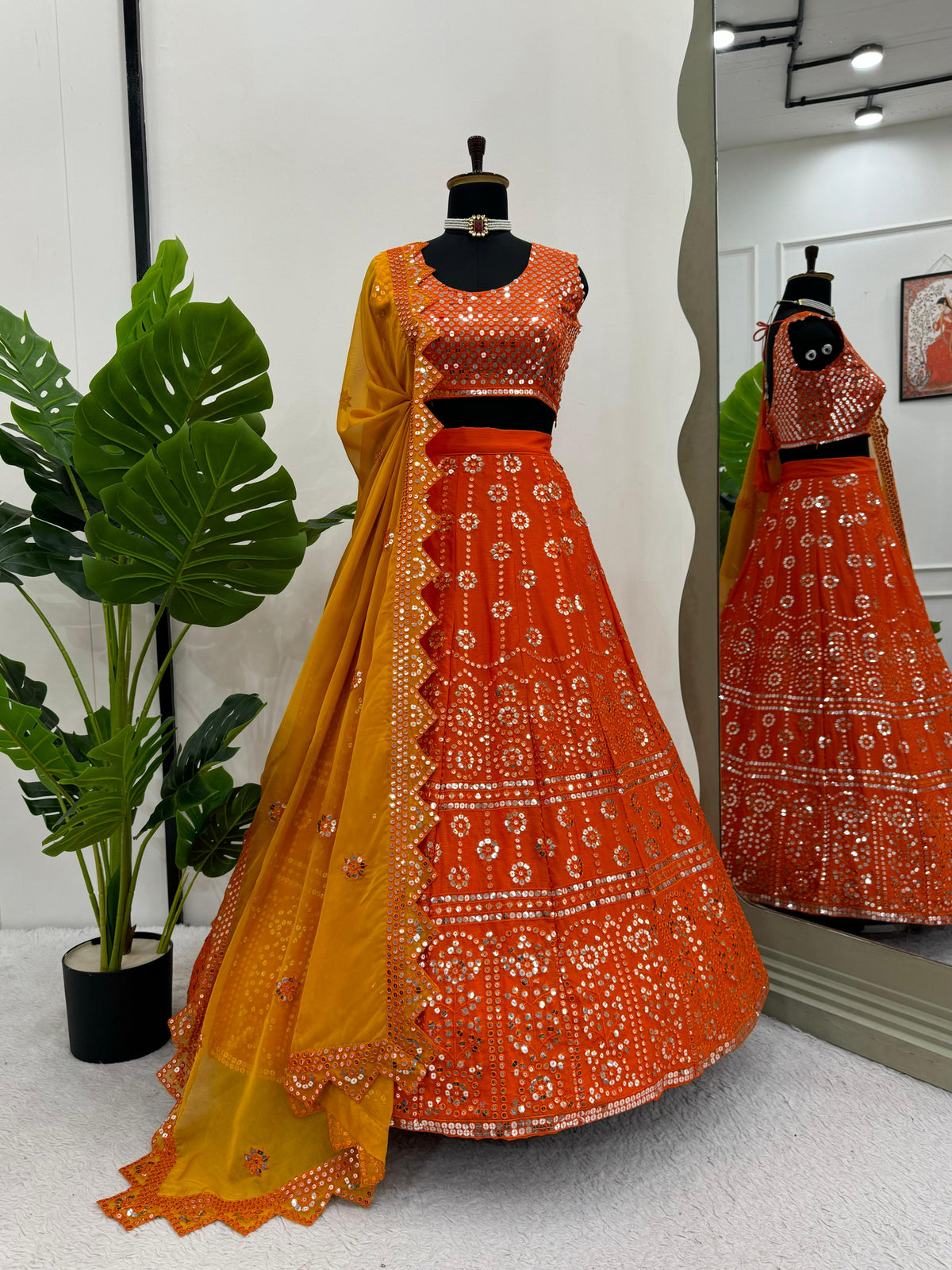 Beautiful Trending Thread & Sequence Work Lehenga Choli