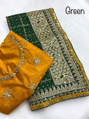 Beautiful Vichitra Silk Saree