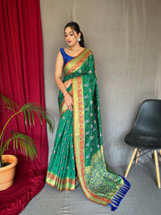 Beautiful Pure Paithani Patola Weaved Saree