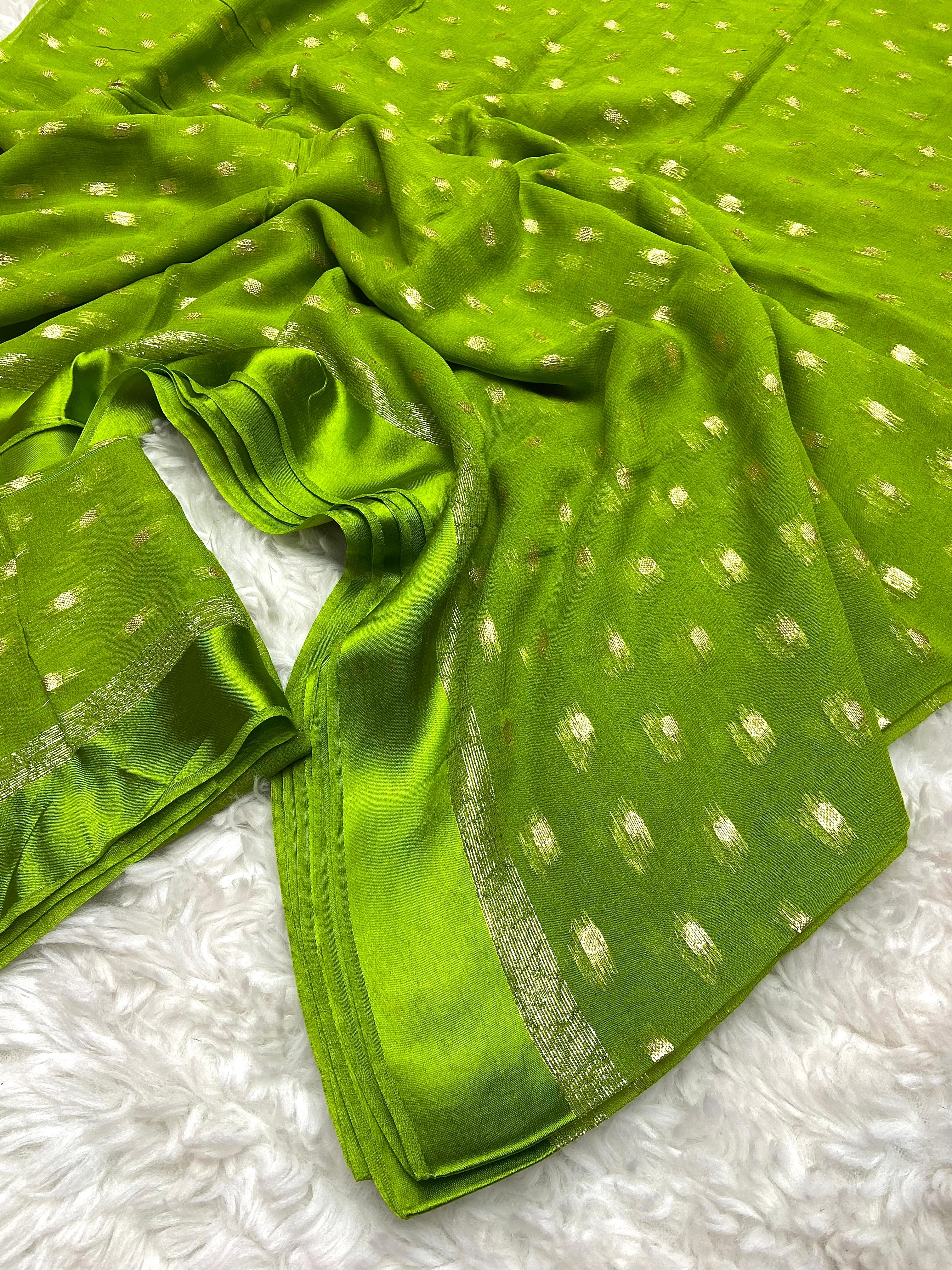 Beautiful Soft Viscose Georgette Saree