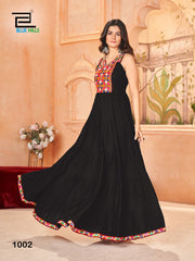 Trending With Gamthi Long Frill Gown