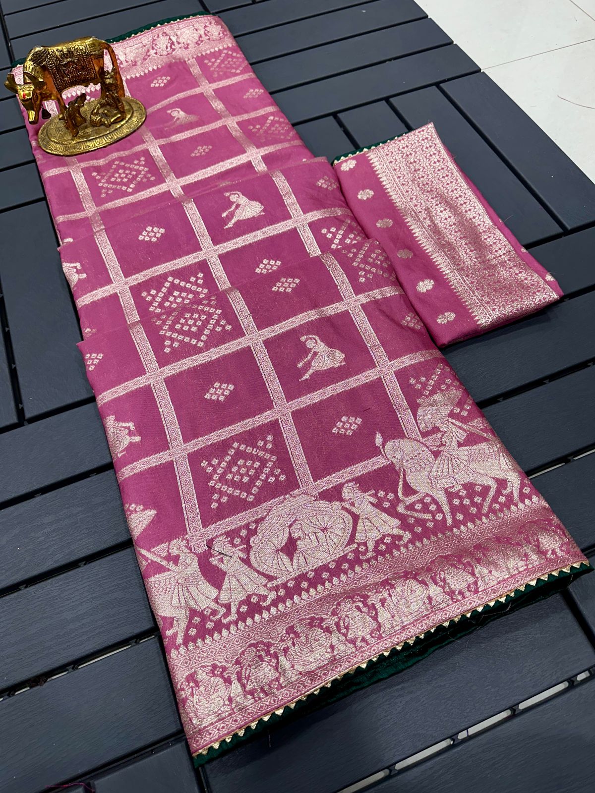 Wedding Festival Amazing Pure Dola Viscose Silk Saree