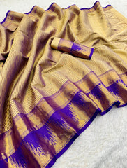 Soft silk Kanchipuram Work Saree