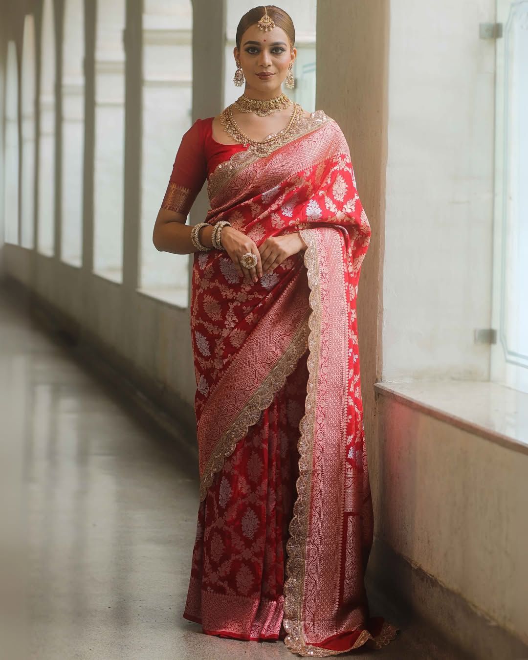 Beautiful Soft Banarasi Silk Saree