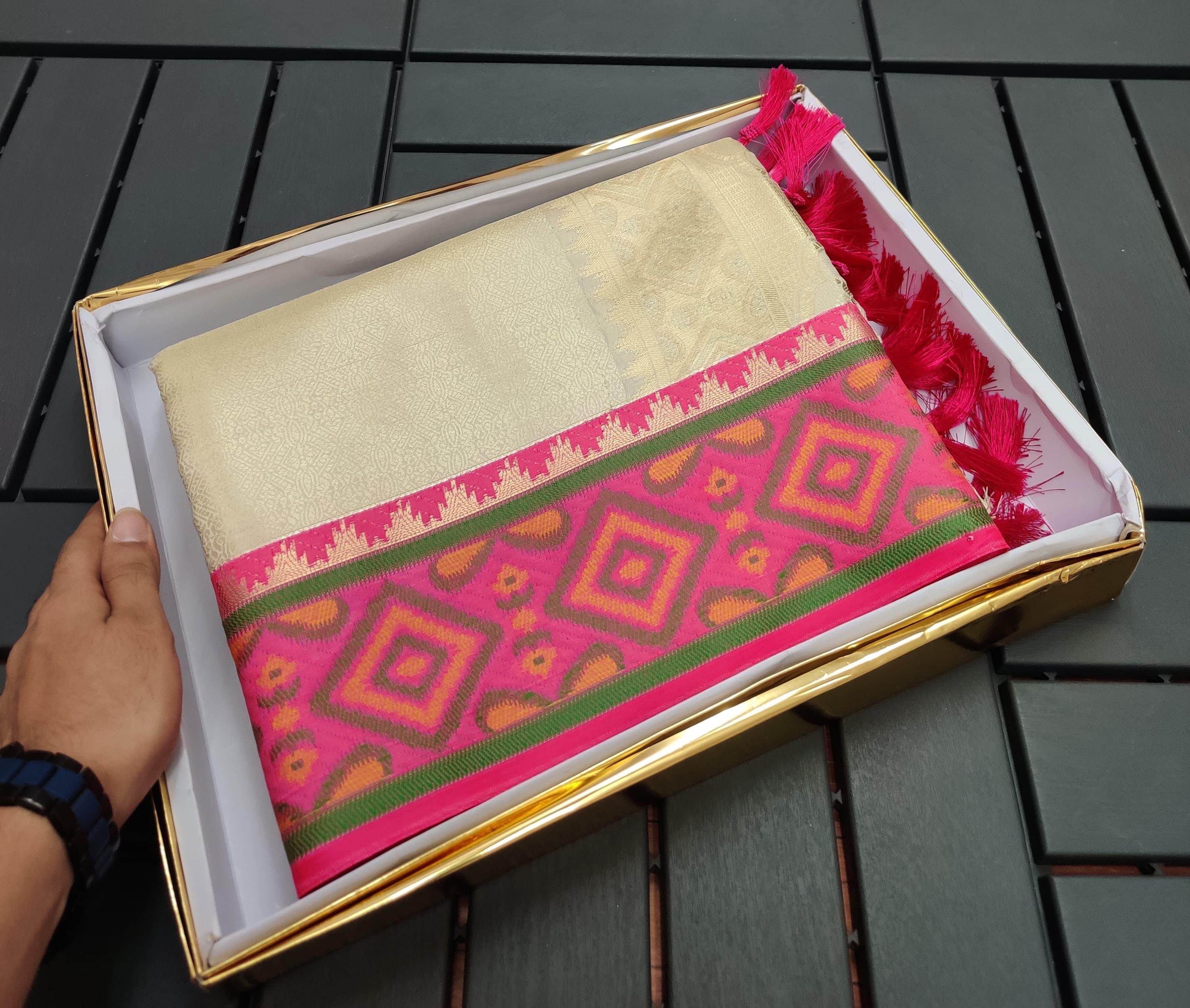 Beautiful Premium Kanjivaram Silk Saree