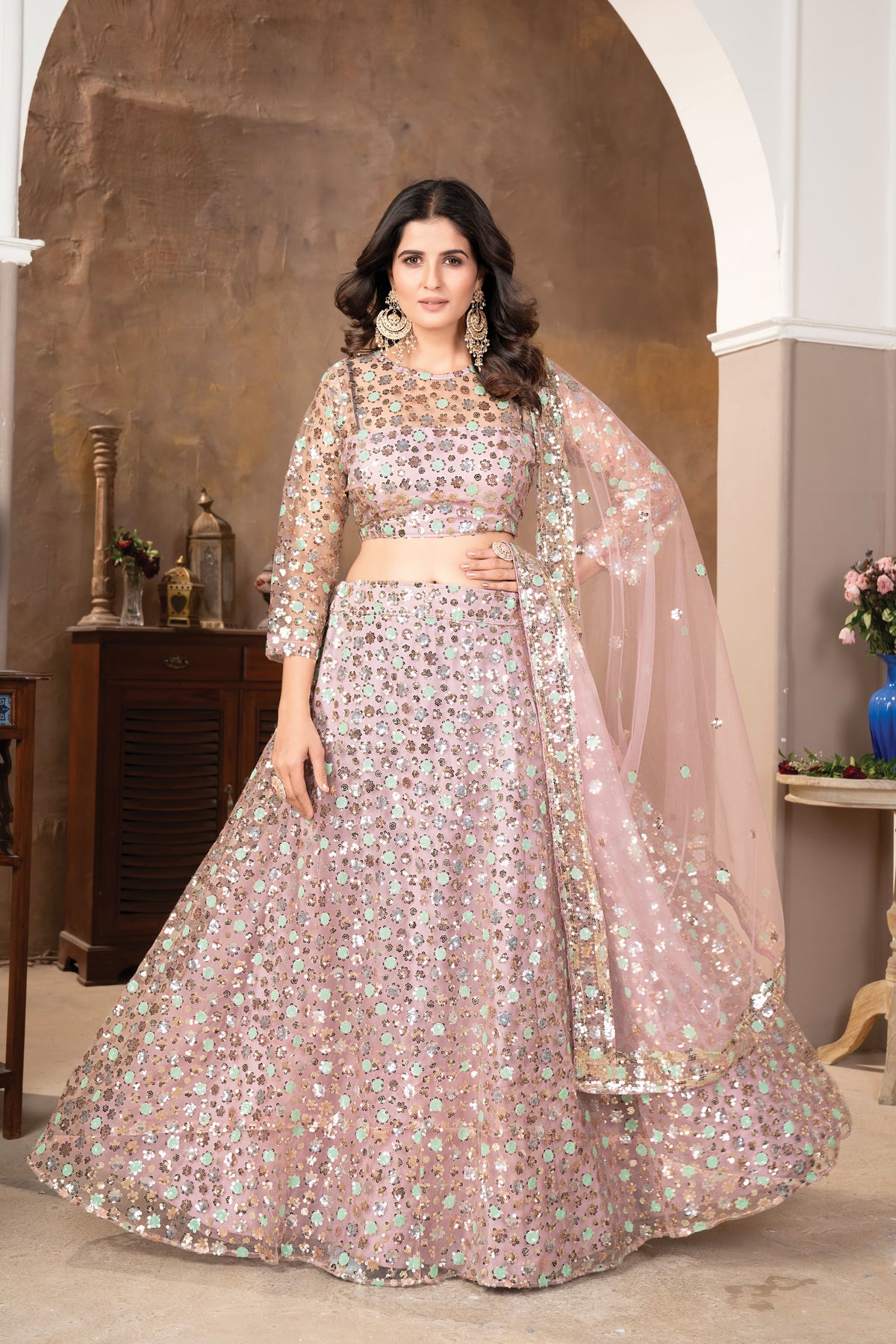 Most Beautiful Most Trending Premium Net Lehenga Choli