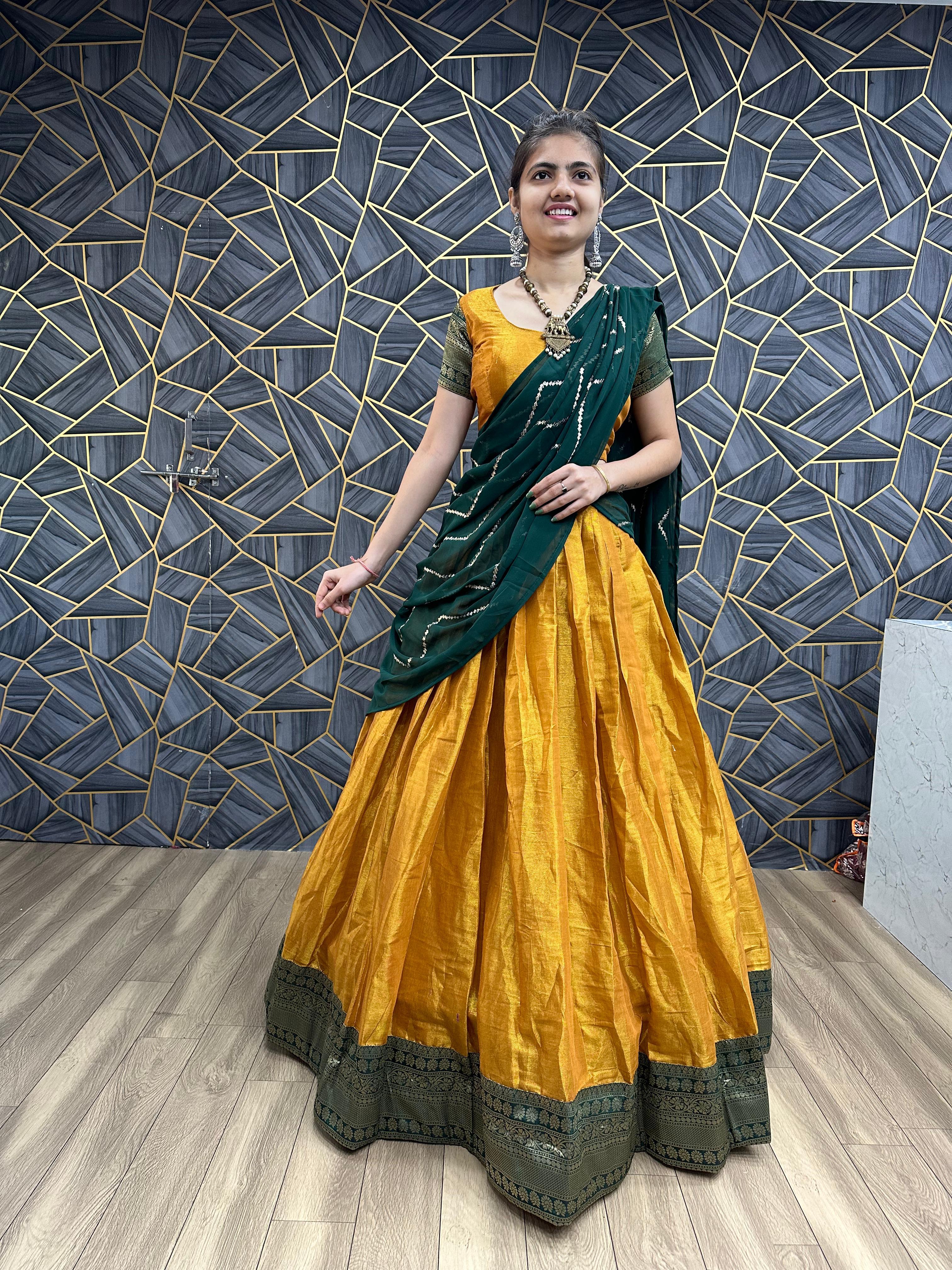 Elegant Georgette patta Work Lehenga Choli