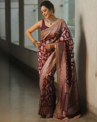 Beautiful Soft Banarasi Silk Saree