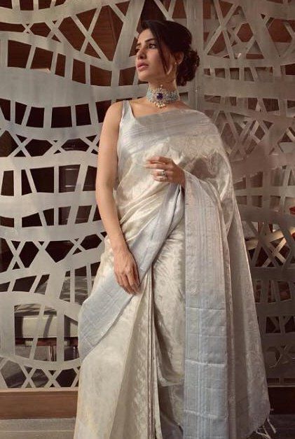 Beautiful Soft Tissue Silk Saree