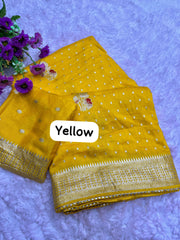 Beautiful Viscose Weaving Saree