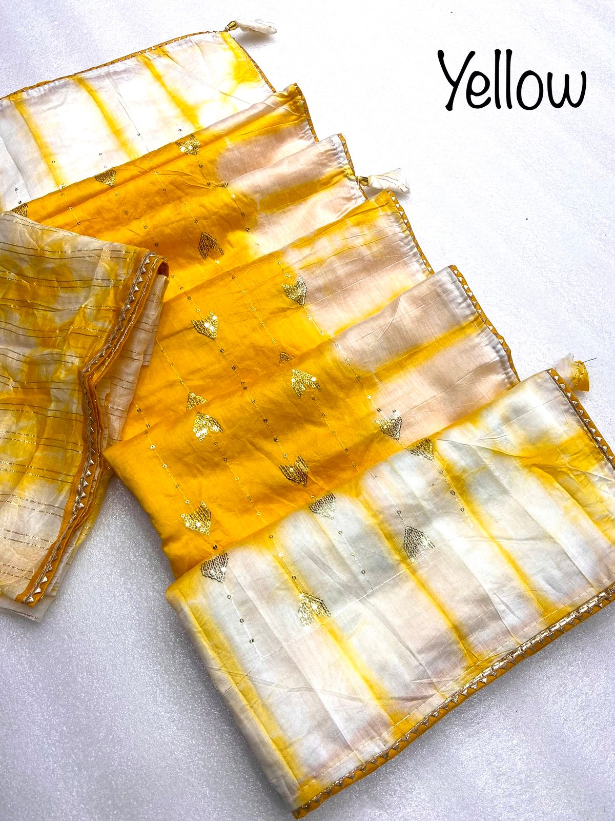 Unique Batik Printed Cotton Work Saree