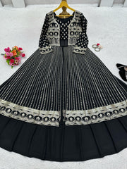 Designer Georgette Work Lehenga Choli