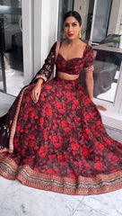 Party Wear Trending Georgette Digital Printed Lehenga Choli