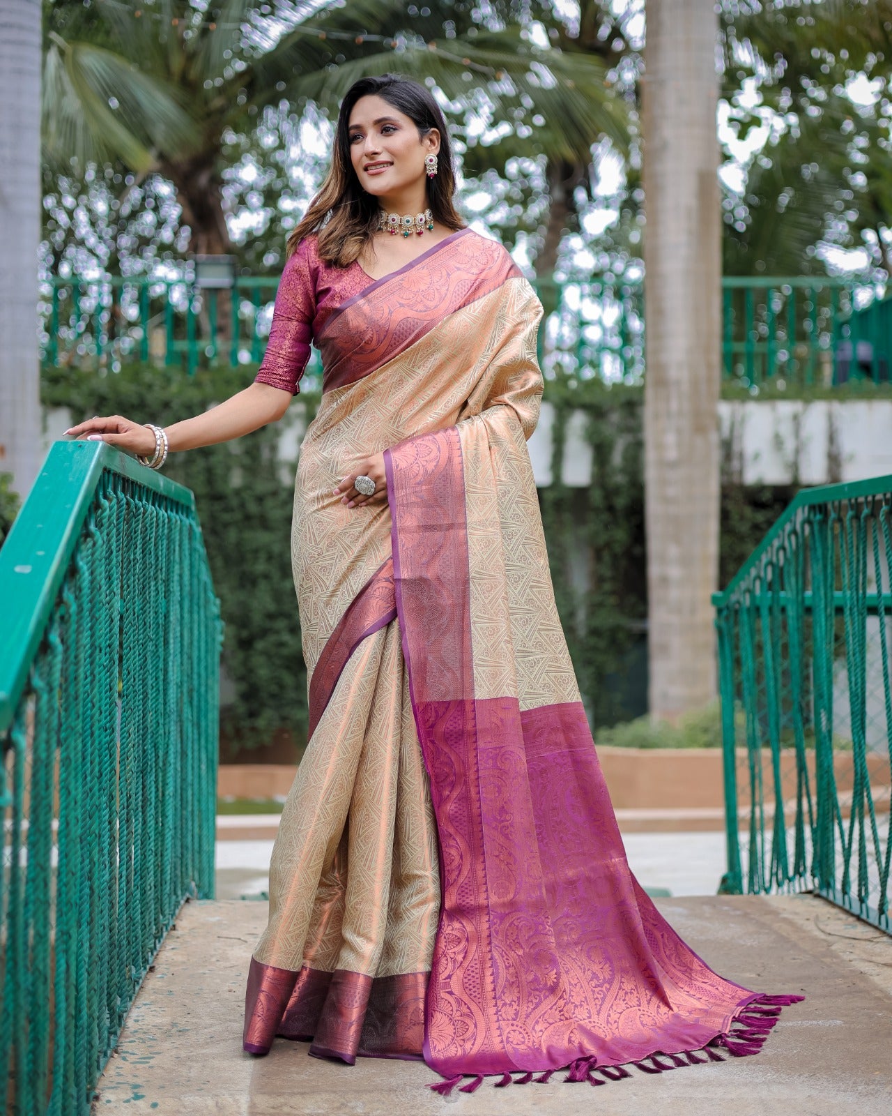 Beautiful  Kanjivaram Silk Saree