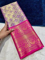 Soft Pattu Kanjivaram Silk Saree