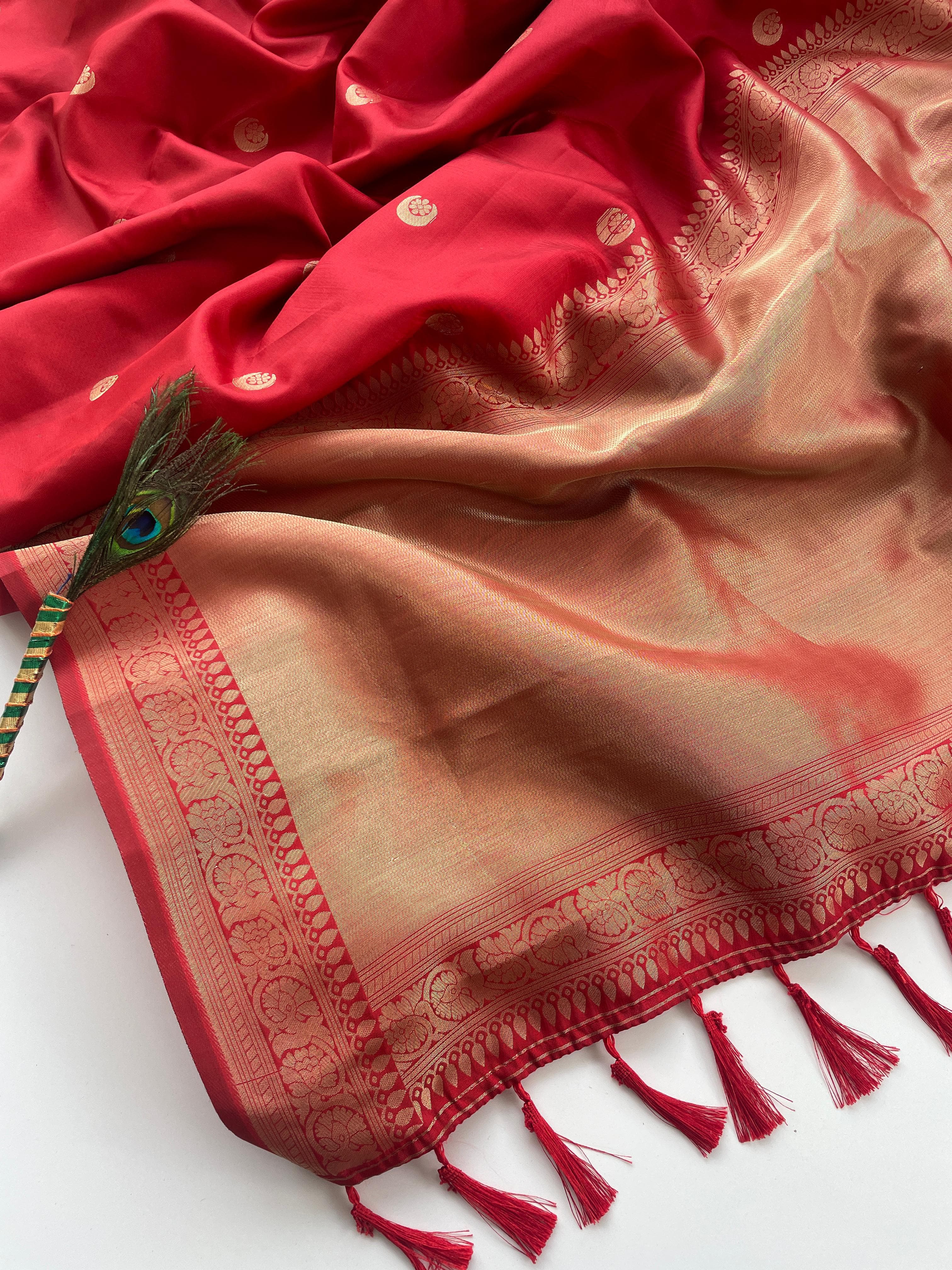 Bollywood Style Banarasi Silk Saree