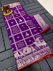 Wedding Festival Amazing Pure Dola Viscose Silk Saree