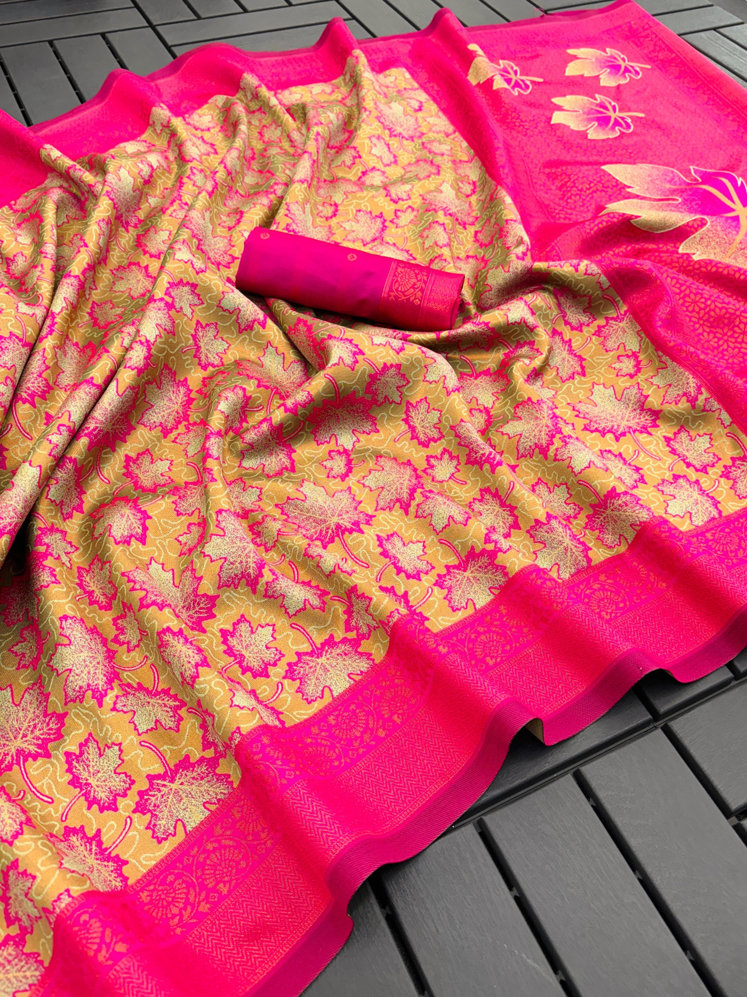 Festival Special Premium Elampally Banarsi Silk Saree