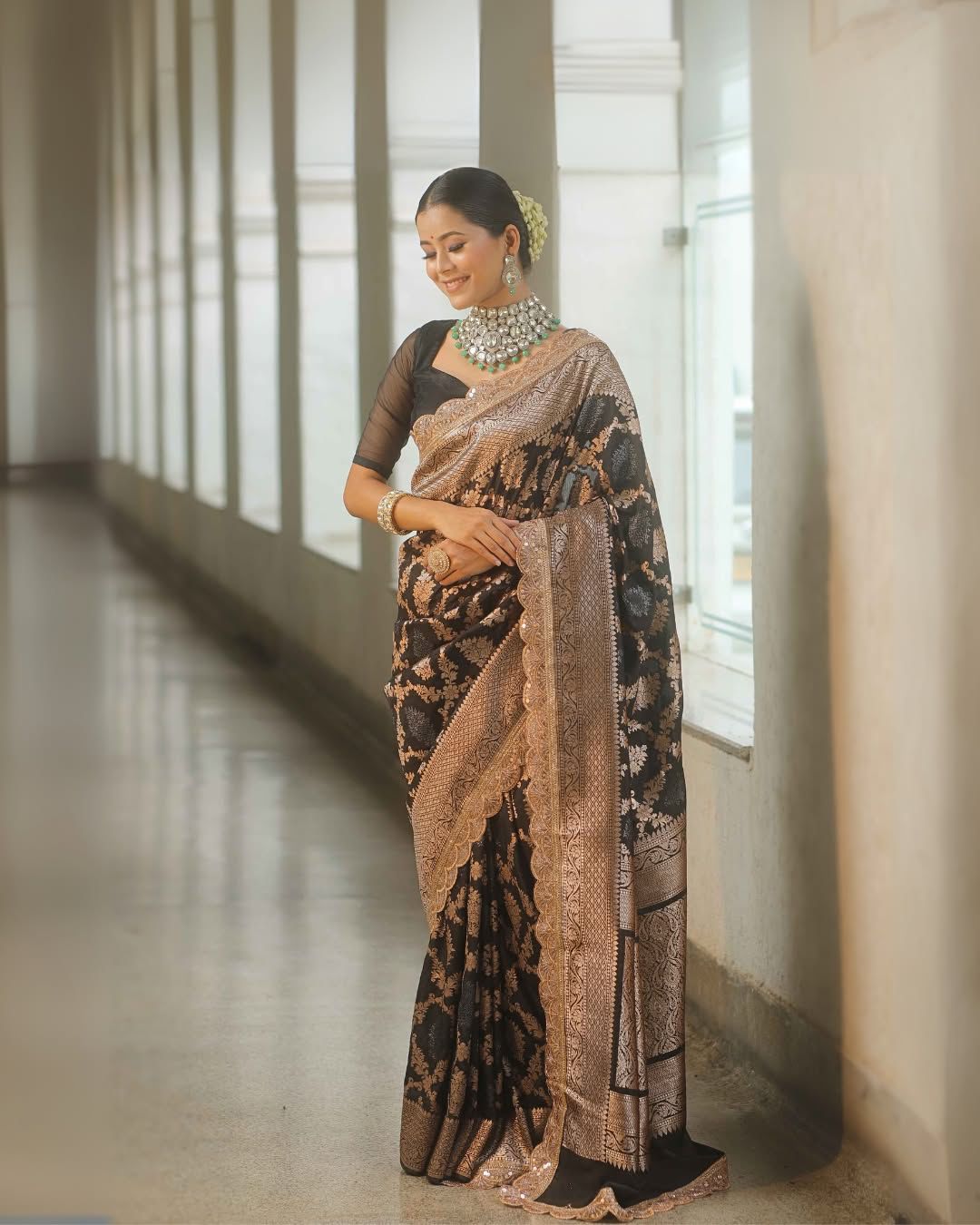 Beautiful Soft Banarasi Silk Saree