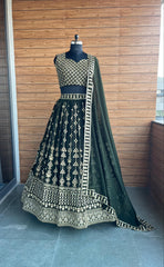 Party-wear Special Georgette Thread With Sequence Work Lehenga Choli