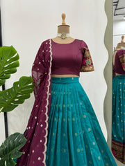 Gorgeous Georgette Silk Work Lehenga Choli