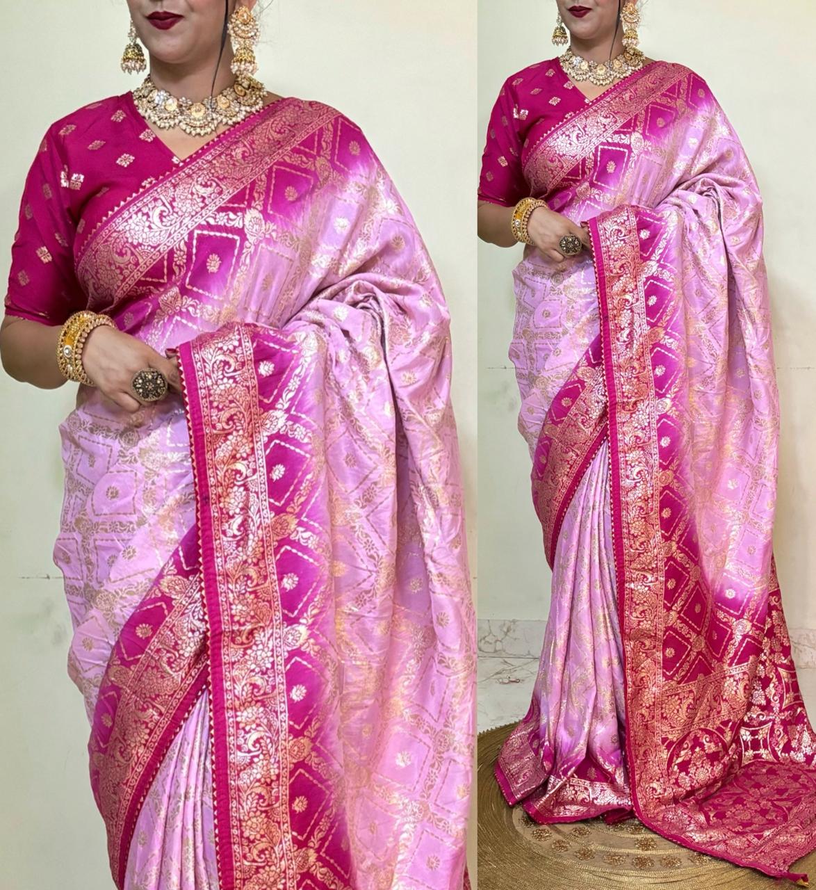 Soft Dolla Silk Work Beautiful Saree