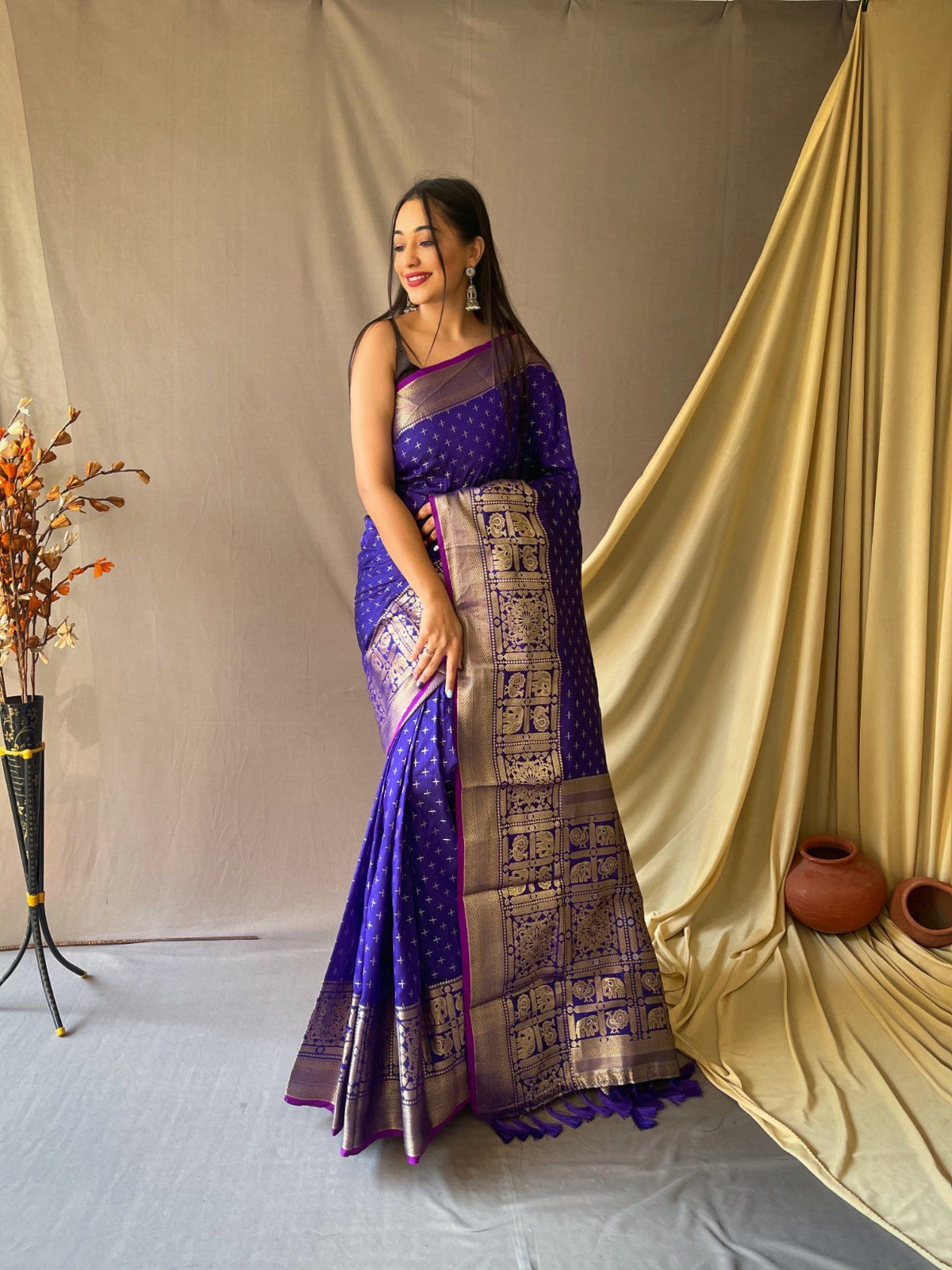 Beautiful Kanjivarm Silk Saree