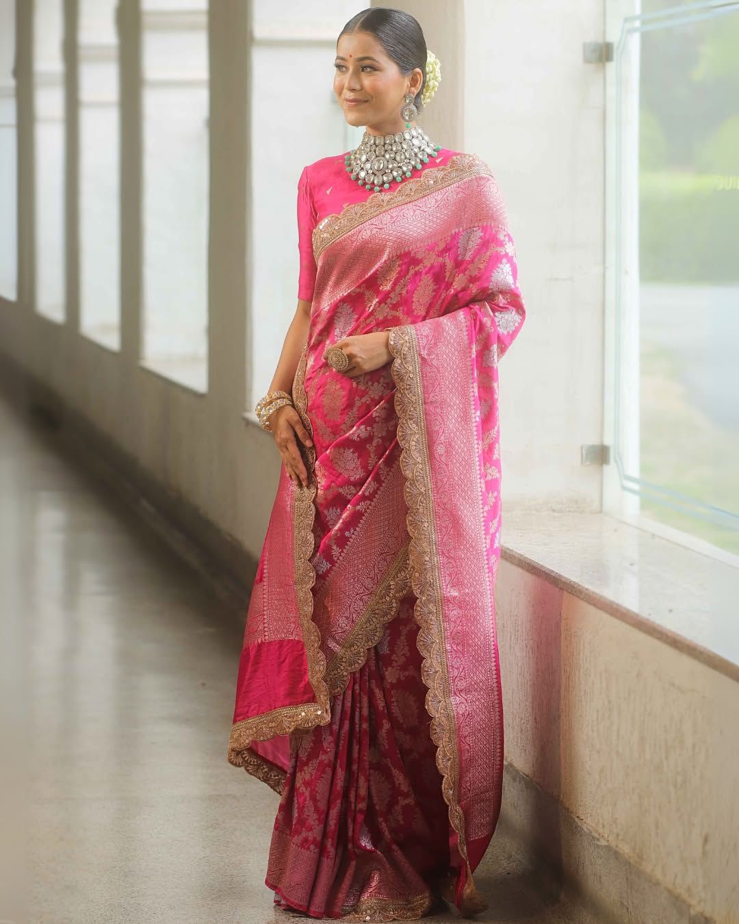 Beautiful Soft Banarasi Silk Saree