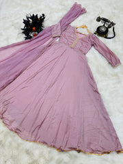 Designer PartyWere Fiono Silk Work Gown