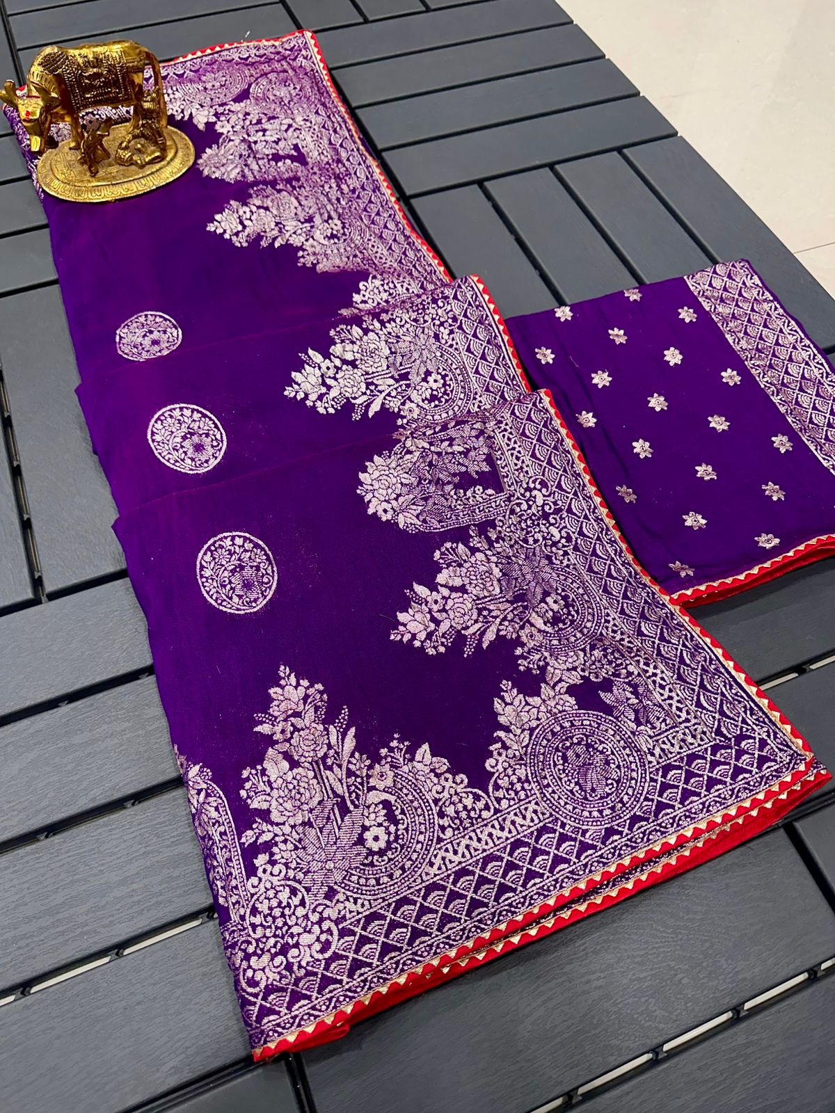 Festival Special Amazing Pure Dola Viscose Saree