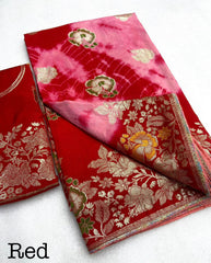 Beautiful Viscos Weaving Sibori Saree