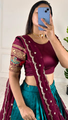 Gorgeous Georgette Silk Work Lehenga Choli