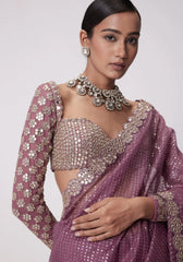 Bollywood Blockbuster Original Mirror Designer Saree