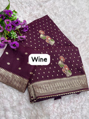 Beautiful Viscose Weaving Saree