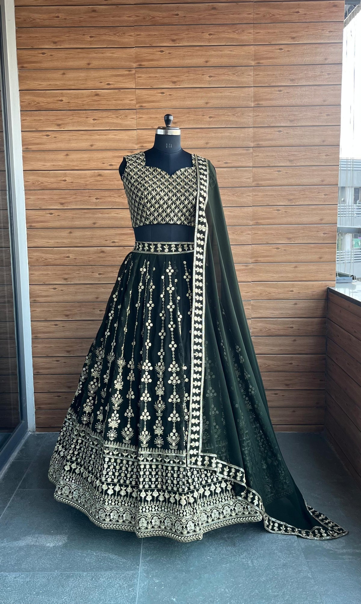 Party-wear Special Georgette Thread With Sequence Work Lehenga Choli