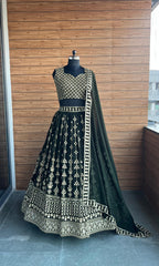 Party-wear Special Georgette Thread With Sequence Work Lehenga Choli