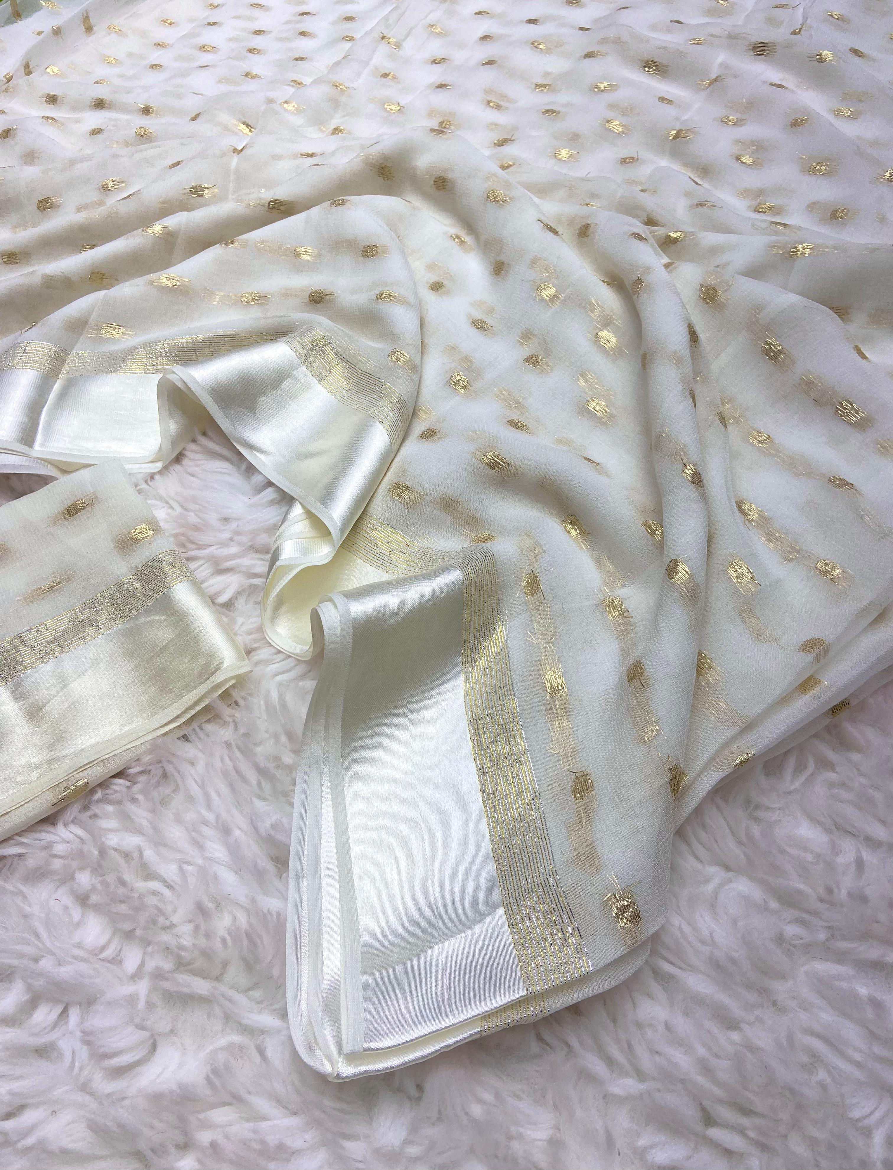 Beautiful Soft Viscose Georgette Saree