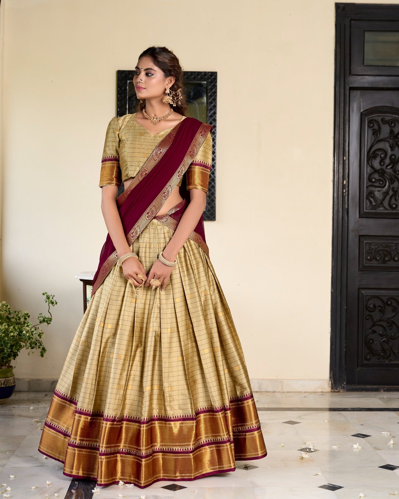 Festival Special Paithani Artistry Cotton Silk Elegant Lehenga Choli