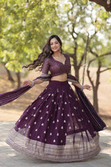 Trending Designer Blooming With Sequence & Thread Work Lehenga Choli