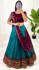 Gorgeous Georgette Silk Work Lehenga Choli