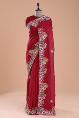 Jimmy Choo Royal-style Beautiful Sequence & Embroidery Work Saree