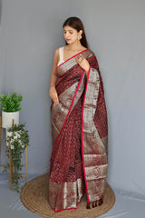 Beautiful  Mesmerizing Silk Saree