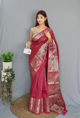 Beautiful  Mesmerizing Silk Saree